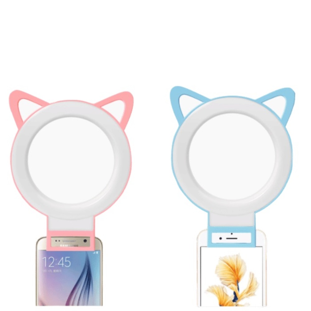 LED Artifact Cat Ears Selfie Beauty Fill Light
